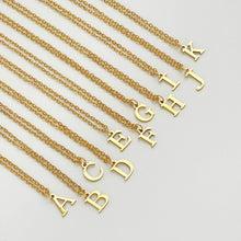 Alphabet Necklace Gold Necklaces