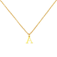 Alphabet Necklace Gold Necklaces