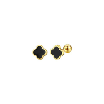Black Clover Barbell Earring Earrings