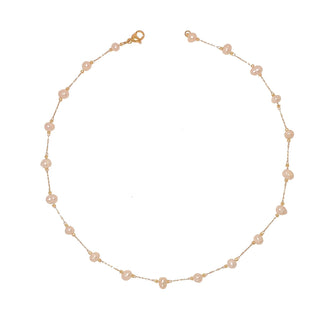 Delicate Pearl Necklace Necklaces