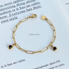 Double Birthstone Bracelet (Jan-June) Bracelets