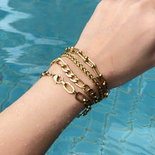 Figaro Chain Bracelet Gold Bracelets