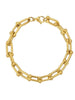 Gold U Chain Bracelet