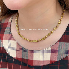 Gold U Chain Necklace