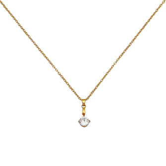 Gold Zircon Pendant Jewelry Jewelry Sets