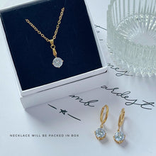 Gold Zircon Pendant Jewelry Jewelry Sets