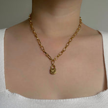 Love Padlock Pendant Necklace Necklaces