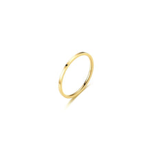 Minimalist SS Ring (gold) - Aisha Wong Accessories