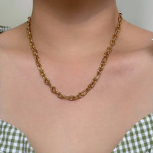 Oval Cable Chain Necklace Necklaces