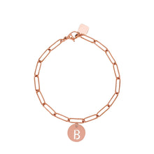 Rose Gold Initial Bracelet (A-Z) Bracelets