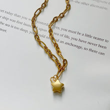 Star Lock Necklace Necklaces