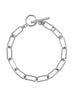 Toggle Link Chain Bracelet - Silver