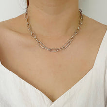 Toggle Link Chain Necklace - Silver Necklaces