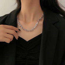 U Chain Necklace - Silver