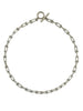 U Chain Toggle Hardware Necklace - SIlver Necklaces
